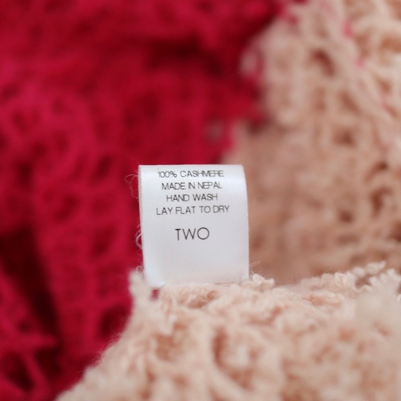 Ryan Roche 100% Cashmere Pink Cardigan Knit Jacket / 2013 NY Collection - Picture 12 of 12